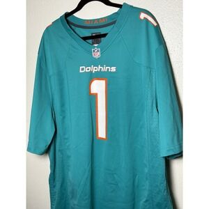 Nike Miami Dolphins Tua Tagovailoa Men's On Field NFL Football Jersey 2XL